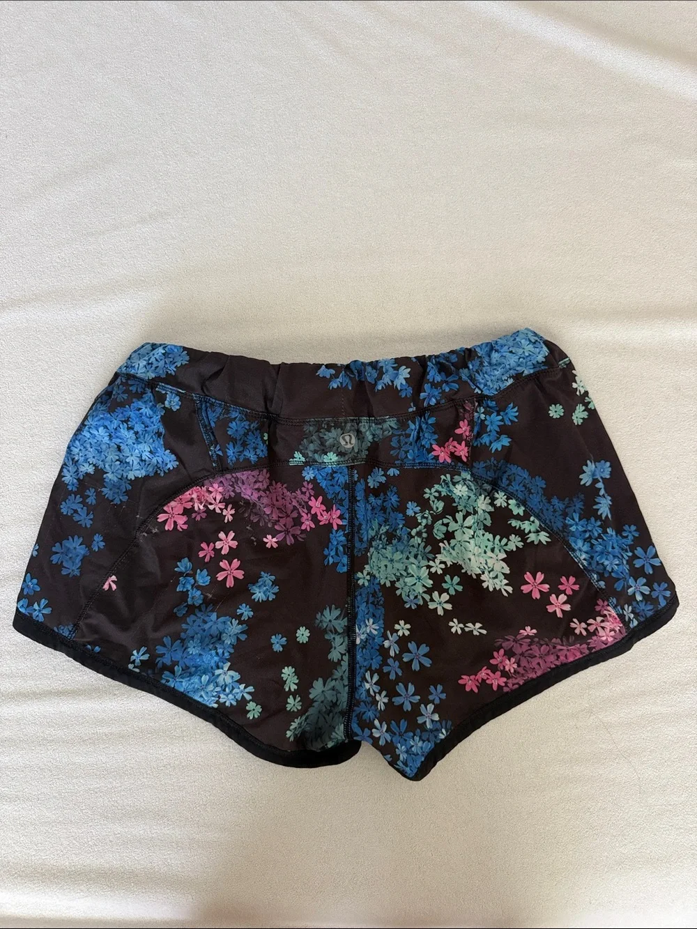Lululemon Women's Floral Running Shorts